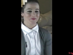 Trap Dressed As Schoolgirl First Time Anal