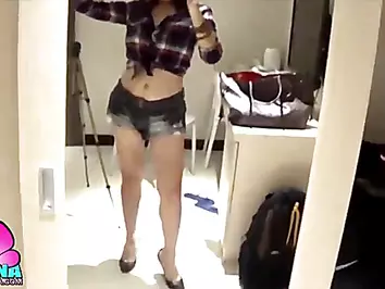 TS Filipina Busty Shemale Sucking Big Black Dick
