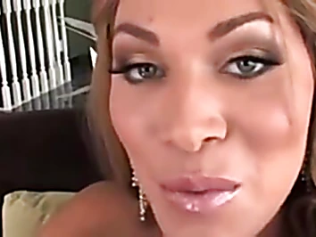 amazing heshe jerking her penis off