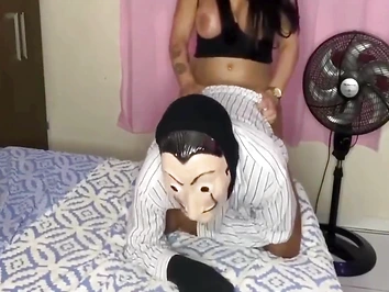 Chubby chesty trans fucking her lover