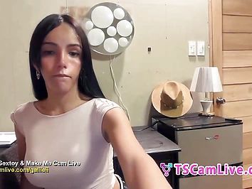 Sexy Bigtits SheBabe Latina Strips Naked in Hot Webcam Show Part 5