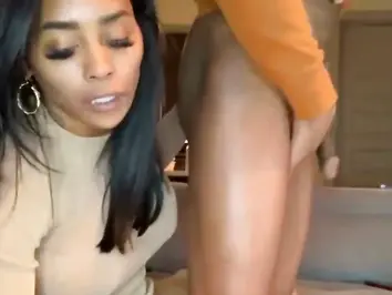 Hung shemale With Big Butt Fucks her Man