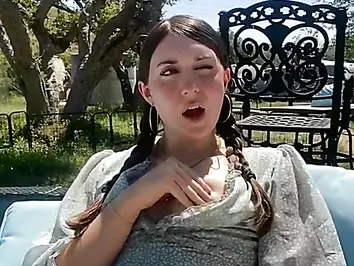 Cutie Pie Masturbating in Public Again